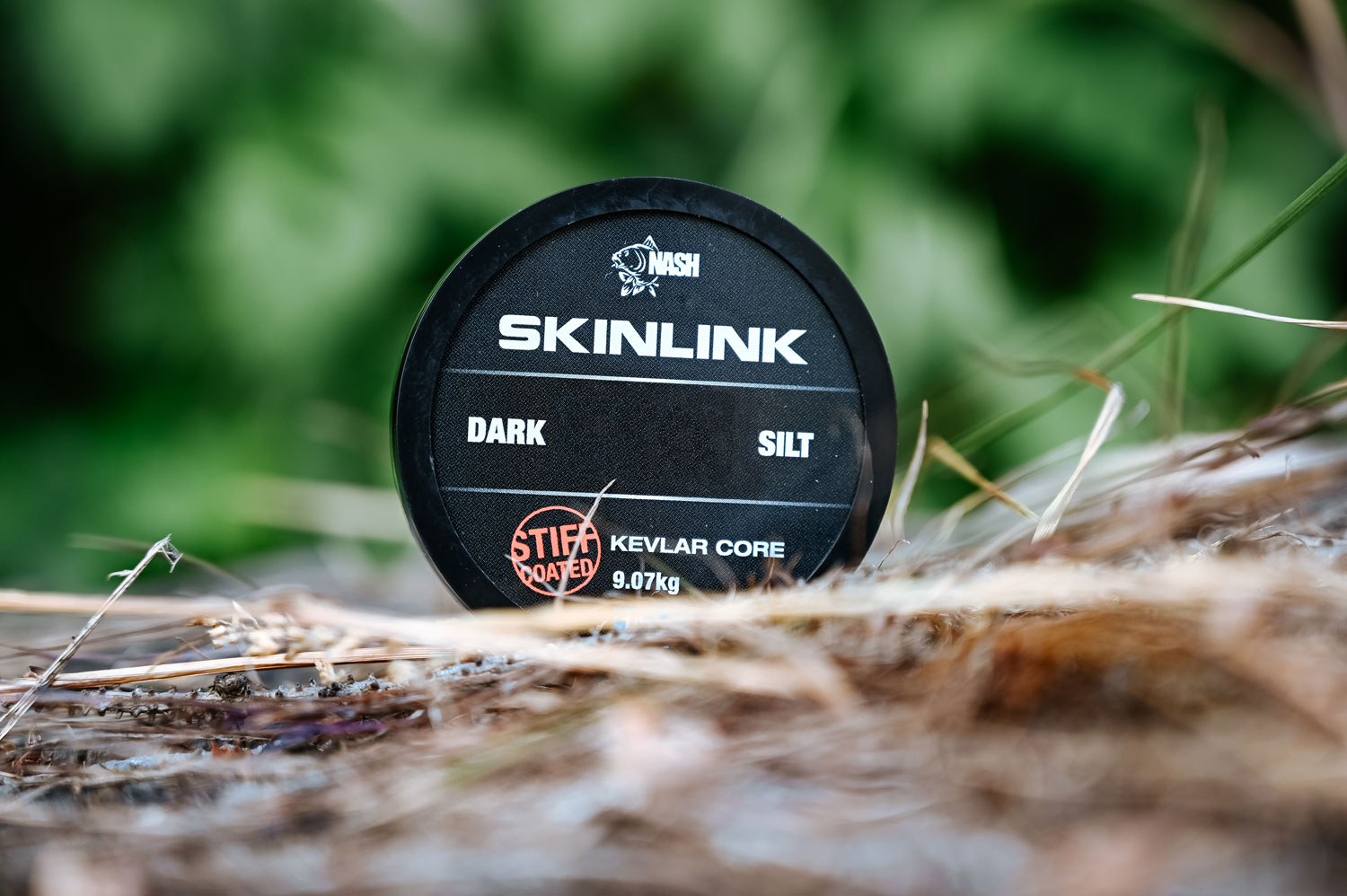 Nash Skinlink Stiff Vorfachmaterial Grau - Detailansicht