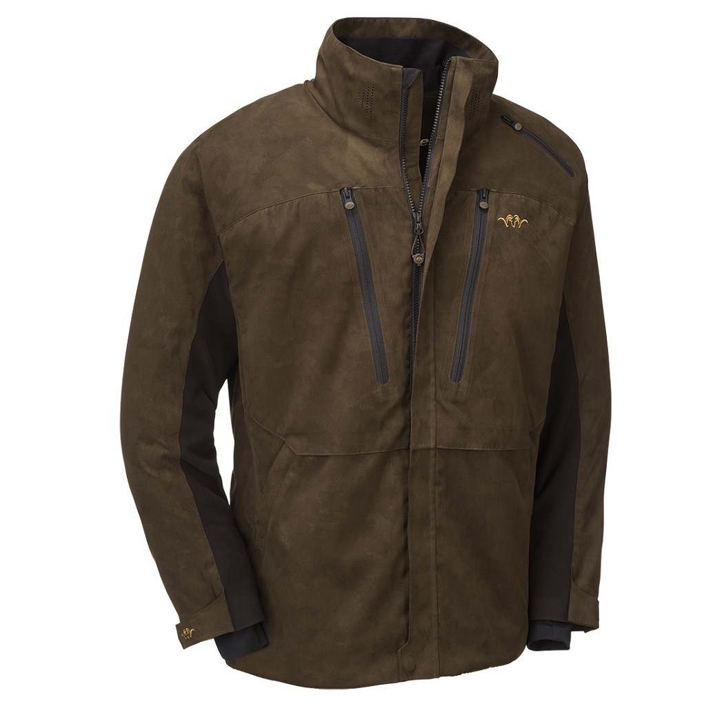 Blaser Herren Suede Jacke Light Mark Vorderansicht nach links gedreht