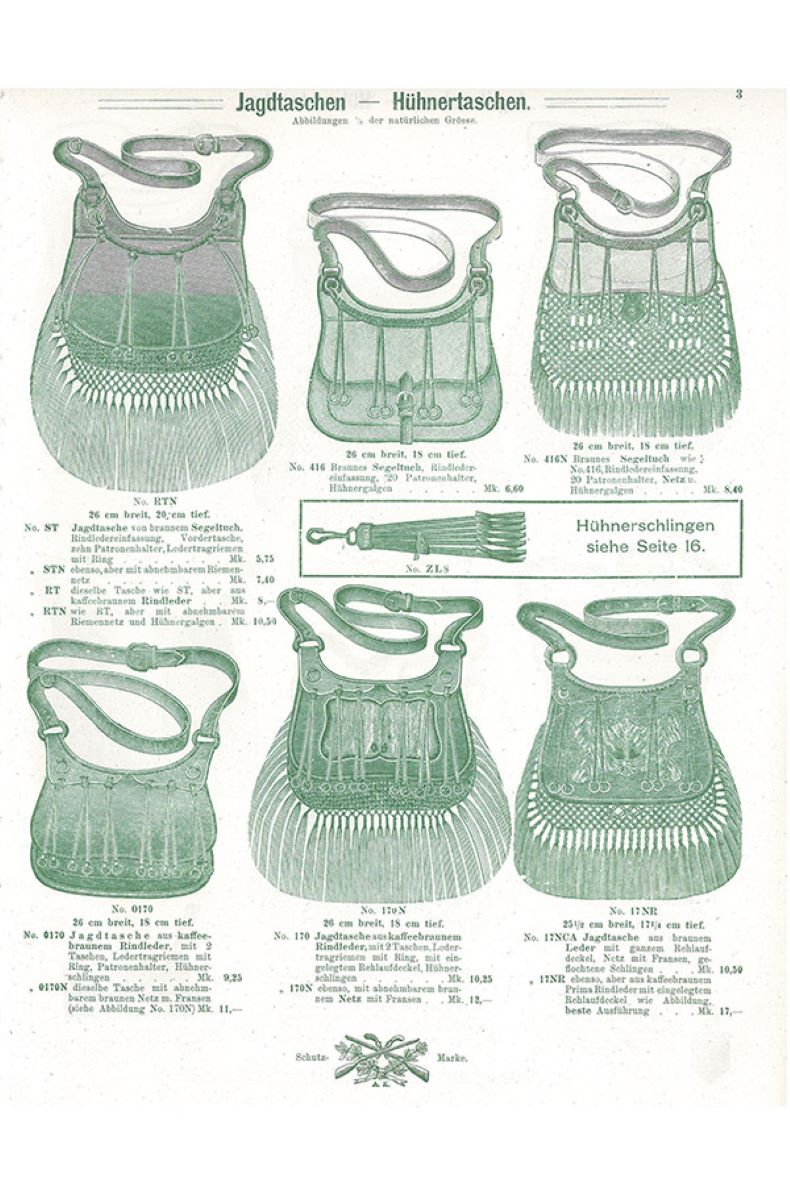 AKAH Katalog aus dem Jahr 1908 Detail 6