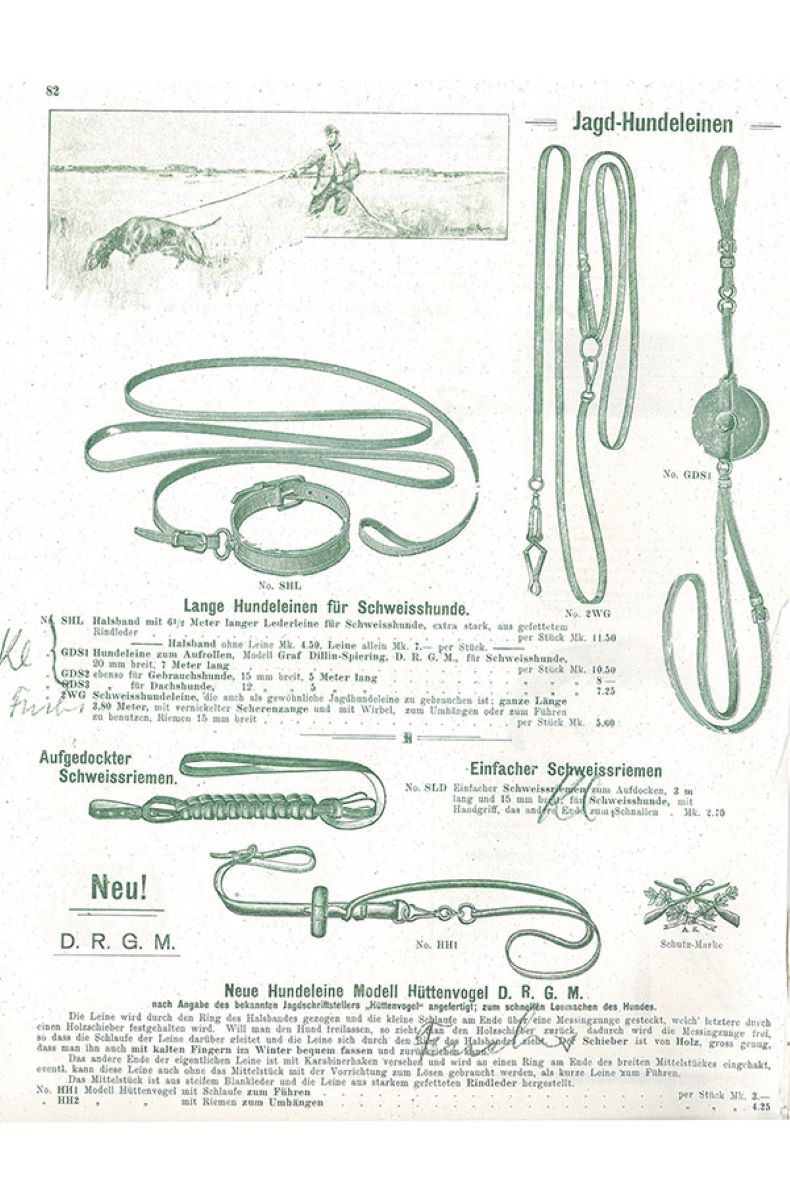 AKAH Katalog aus dem Jahr 1908