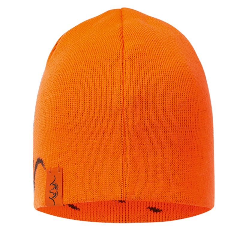 Blaser Wendbare Beanie Argali Orange Mütze