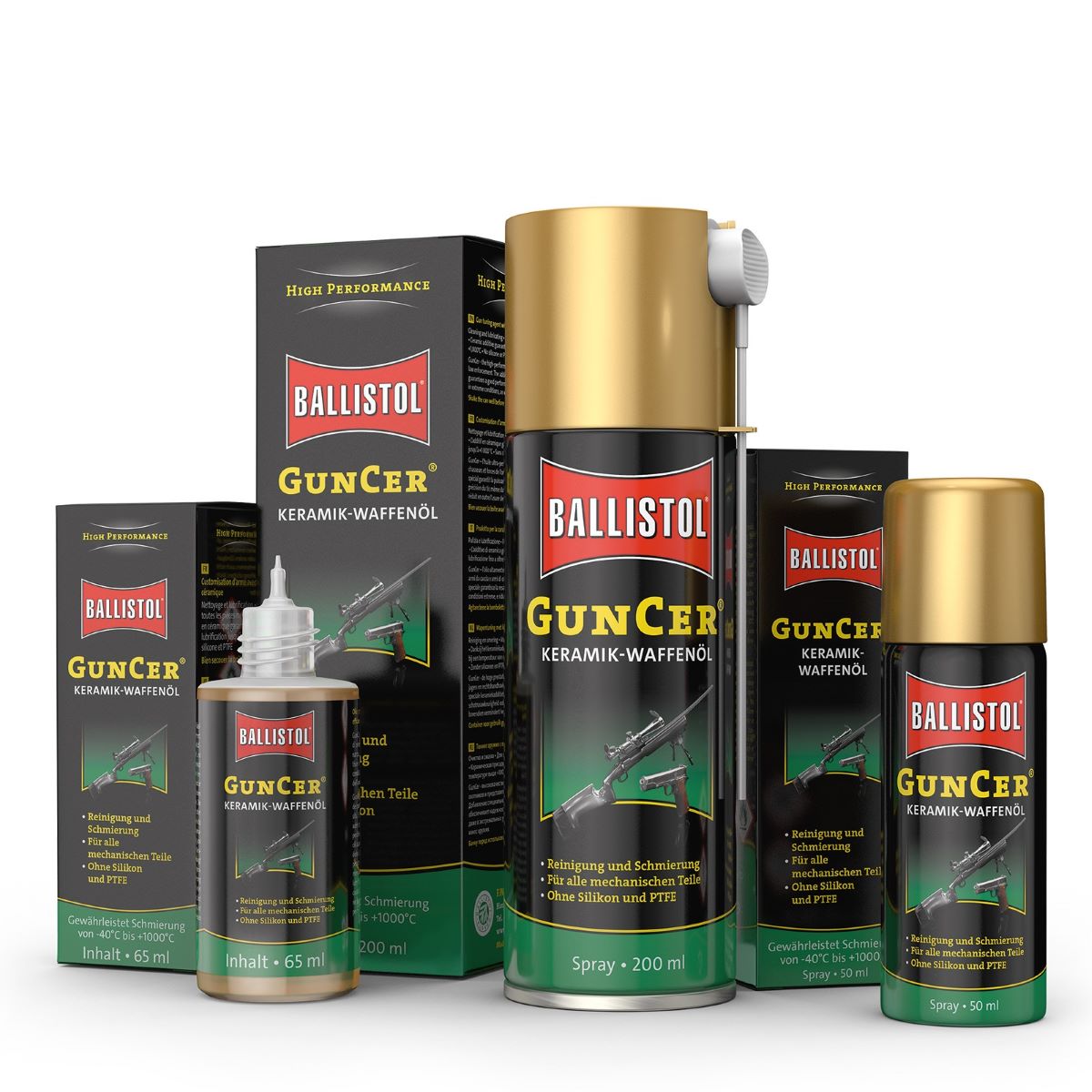 Ballistol Guncer Keramik-Waffenöl Spray 200 ml
