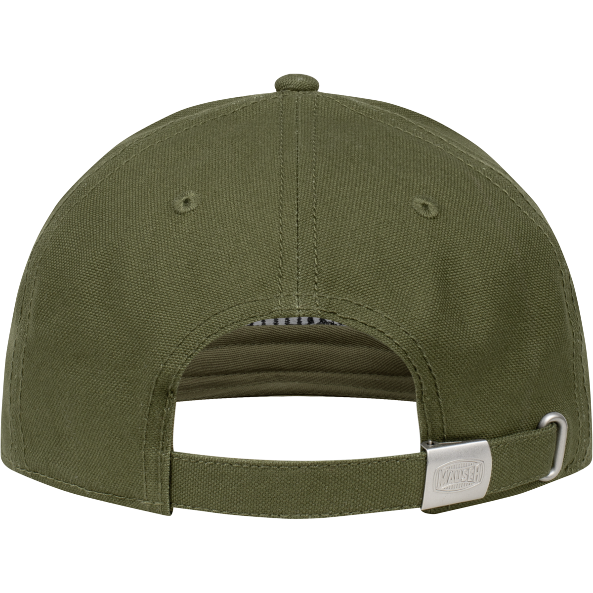 Mauser Canvas Logo Kappe Rückseite
