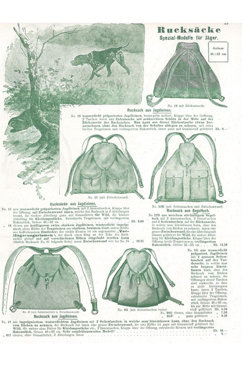 AKAH Katalog aus dem Jahr 1908 Detail 7