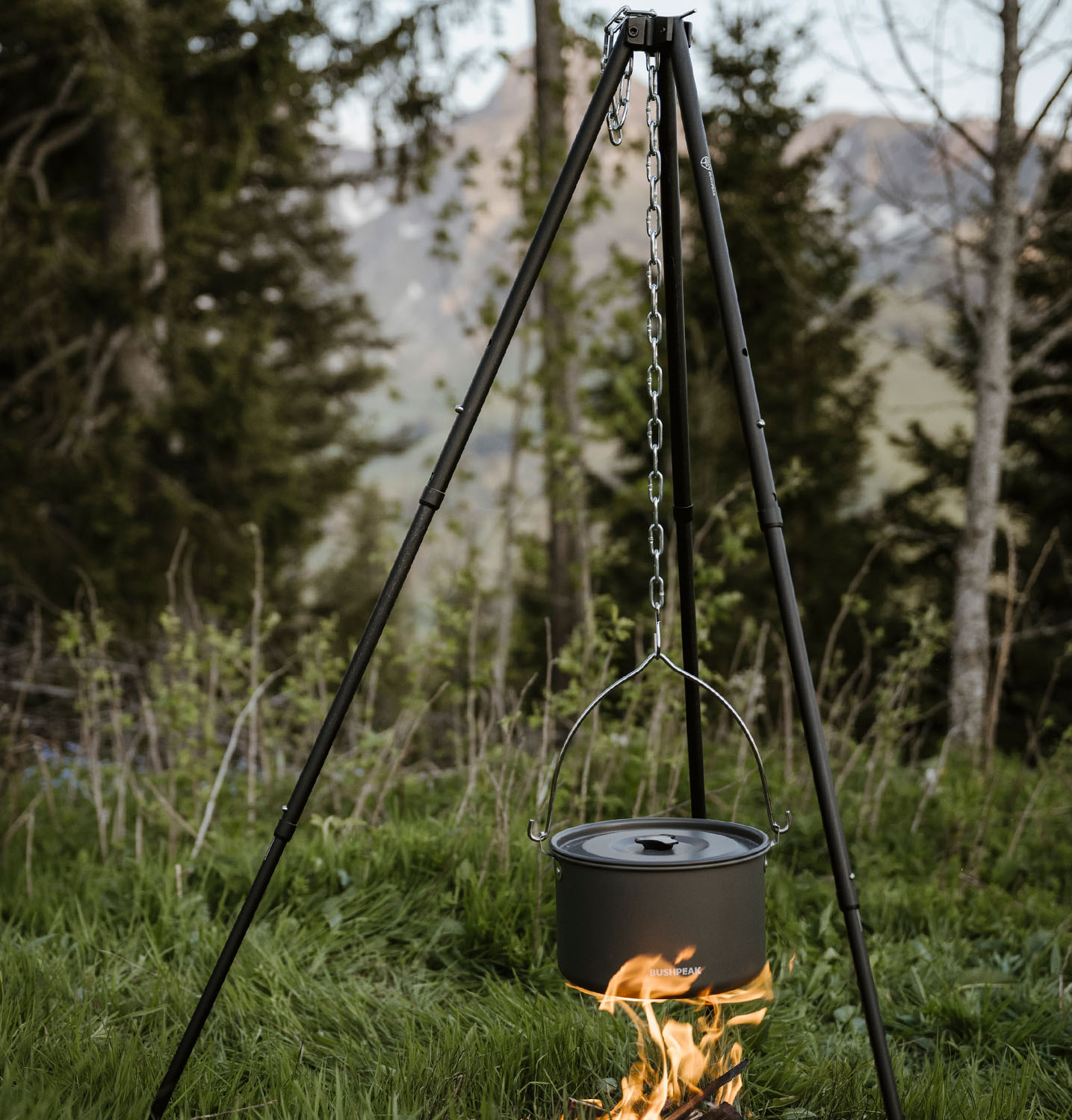 Outdoorküche Camping Dreibein