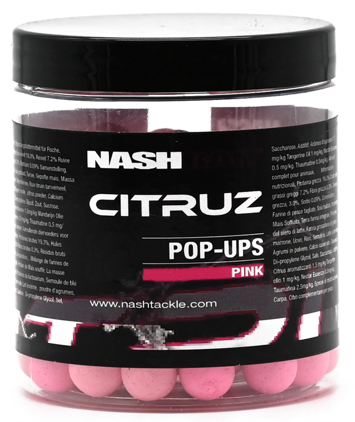 Nash Citruz Pop Ups Hakenköder Pink Verpackung