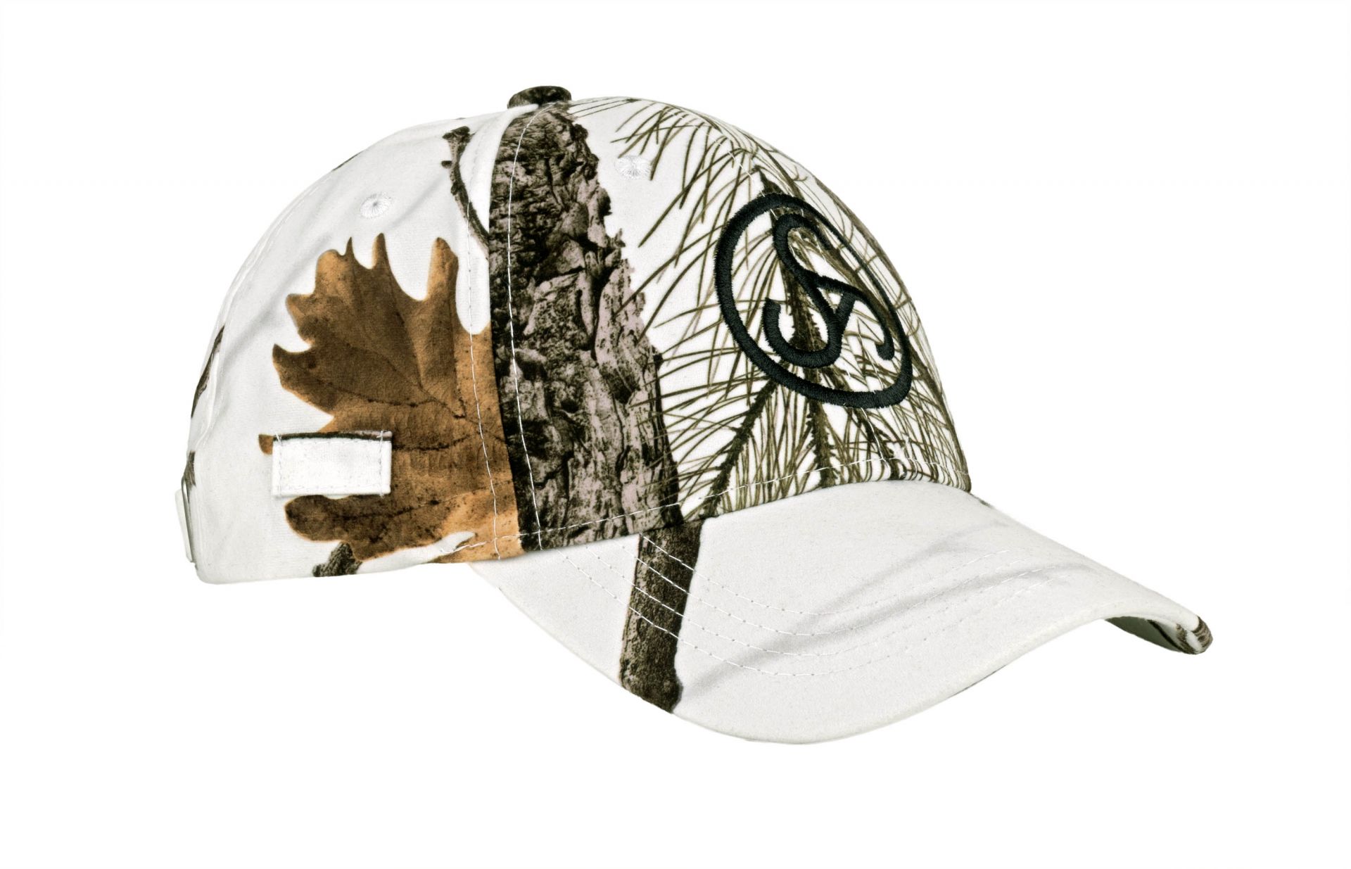 Sauer Camo Cap grün weiß seitlich