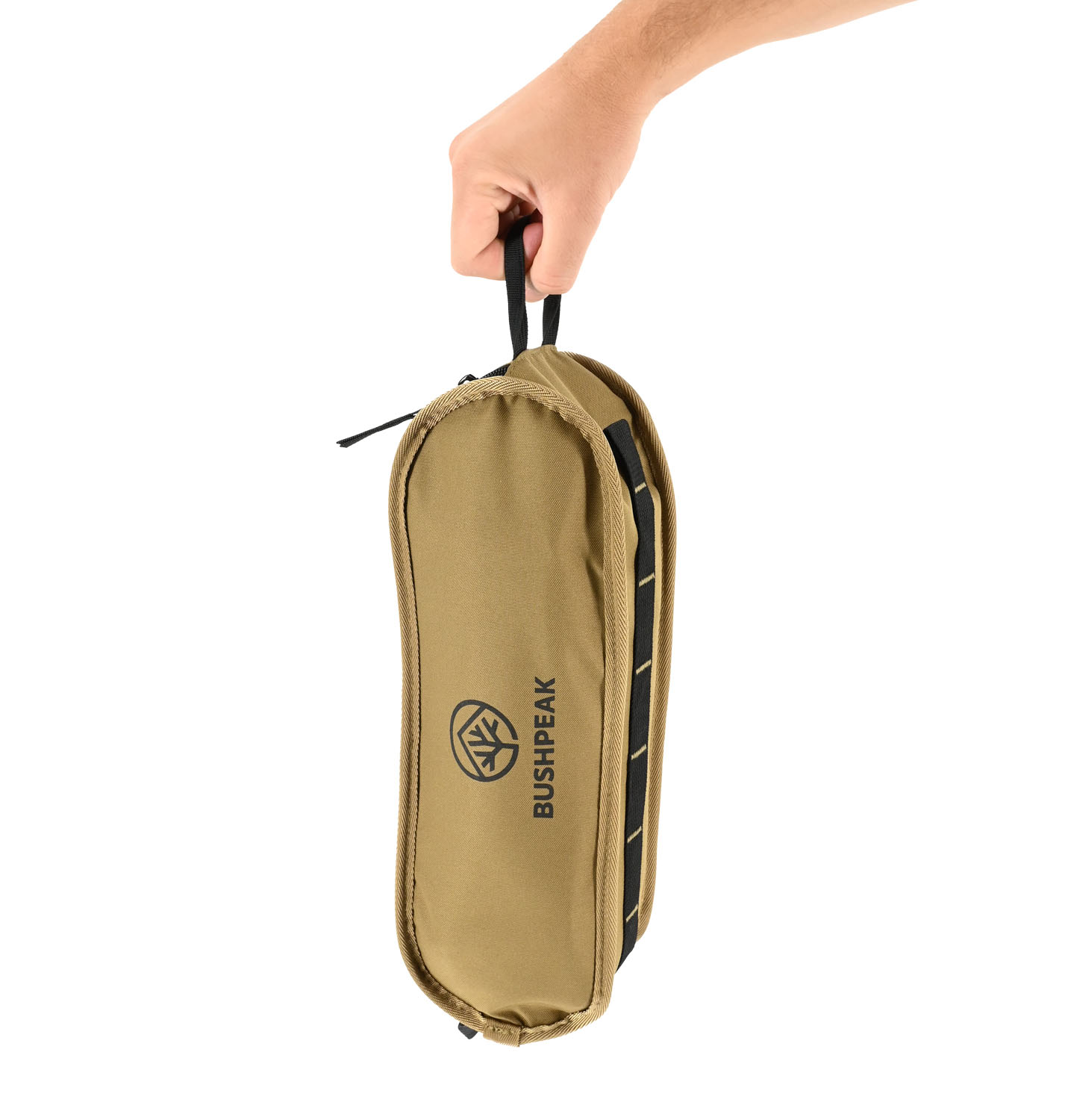 Campingstuhl Khaki kompakt