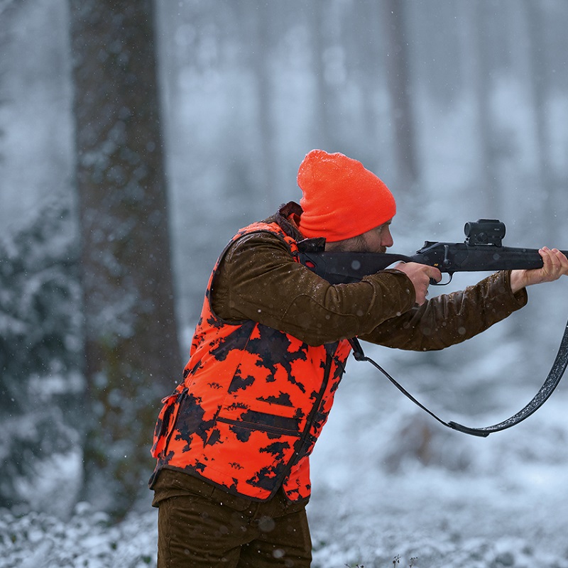 Blaser Wendbare Beanie Argali Orange Drückjagd